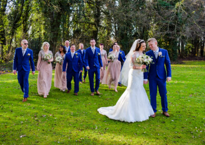 Whimsical outdoor ceremony in the enchanting East Midlands