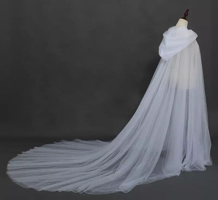 Wedding dresses with capes